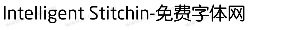 Intelligent Stitchin字体转换